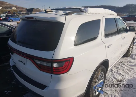 2017 Dodge Durango Sxt Awd из США, поврежденный, VIN 1C4RDJAG0HC709633